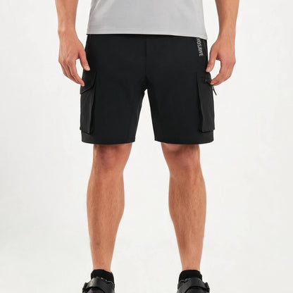 Men’s 2-in-1 MTB Cycling Shorts with 4D Padding & Cargo Pockets