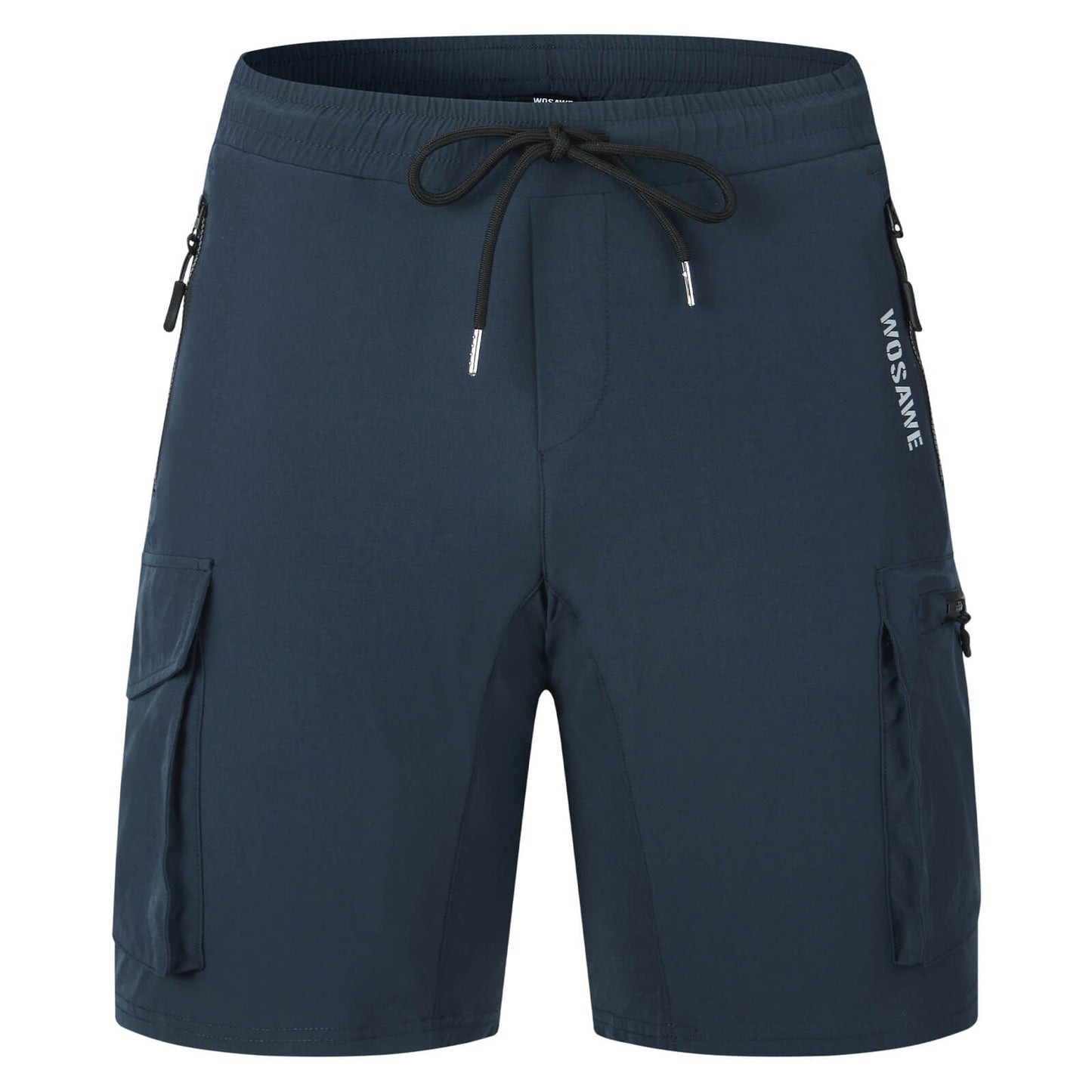 Men’s 2-in-1 MTB Cycling Shorts with 4D Padding & Cargo Pockets