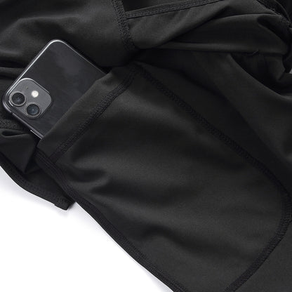 Men’s 2-in-1 Outdoor Cycling Shorts – 3D Padded, Breathable, Quick-Dry