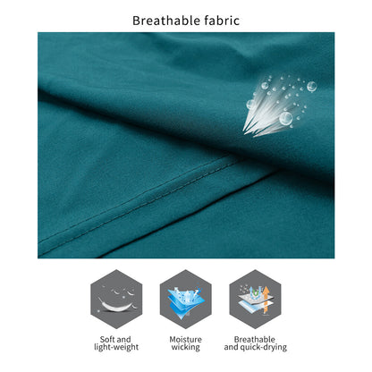 Men’s Baggy Cycling Shorts – Gel Padded MTB Riding Pants for Casual Biking