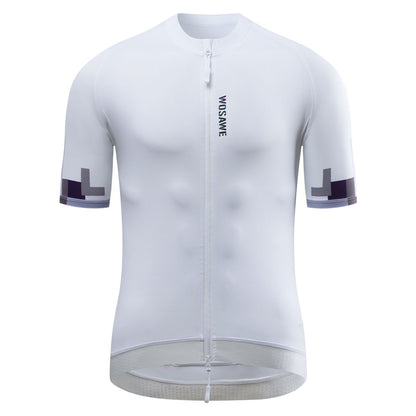 Men’s Breathable Cycling Jersey – Quick-Dry, Stretch Fit, Short Sleeve Bike Top