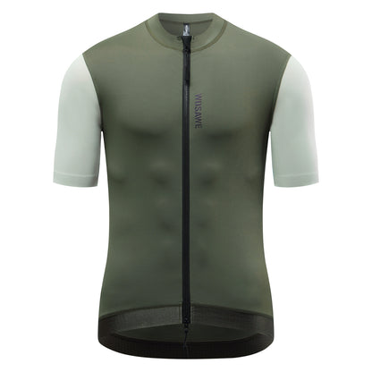 Men’s Breathable Cycling Jersey – Quick-Dry, Stretch Fit, Short Sleeve Bike Top