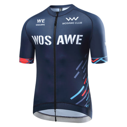 Men’s Breathable Cycling Jersey – Quick-Dry, Stretch Fit, Short Sleeve Bike Top