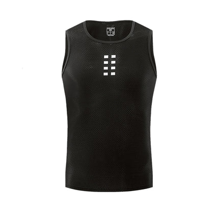 Men’s Breathable Mesh Cycling Base Layer Vest