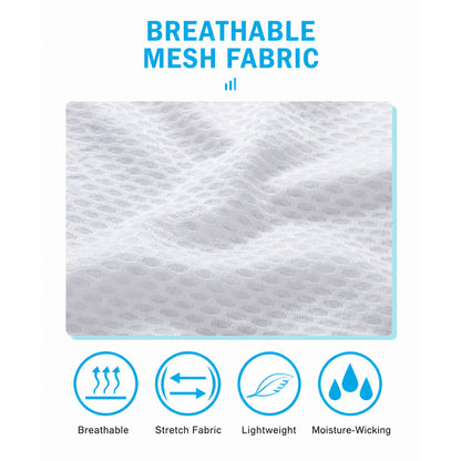 Men’s Breathable Mesh Cycling Base Layer Vest