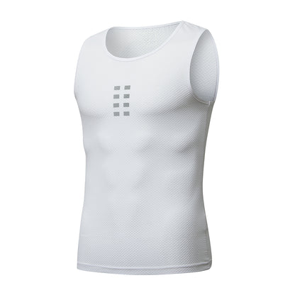 Men’s Breathable Mesh Cycling Base Layer Vest