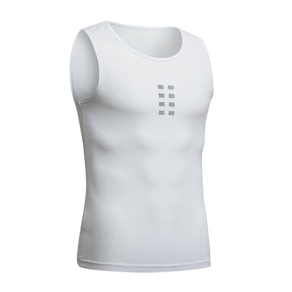 Men’s Breathable Mesh Cycling Base Layer Vest