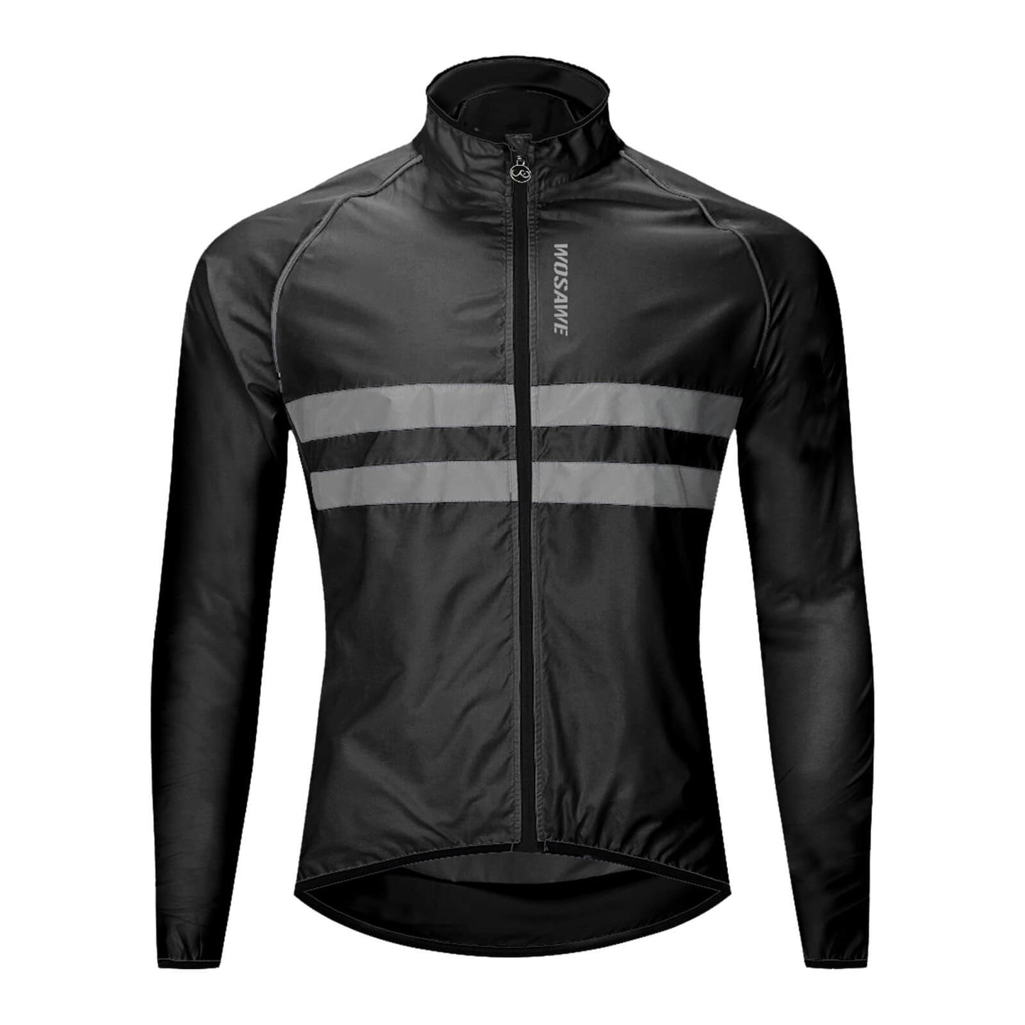 Men’s Cycling Jacket – Windproof, Water-Repellent & Reflective Outdoor Windbreaker