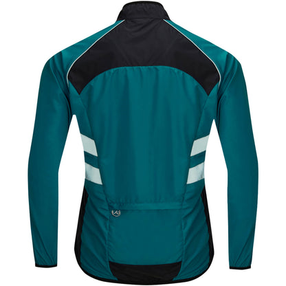 Men’s Cycling Jacket – Windproof, Water-Repellent & Reflective Outdoor Windbreaker