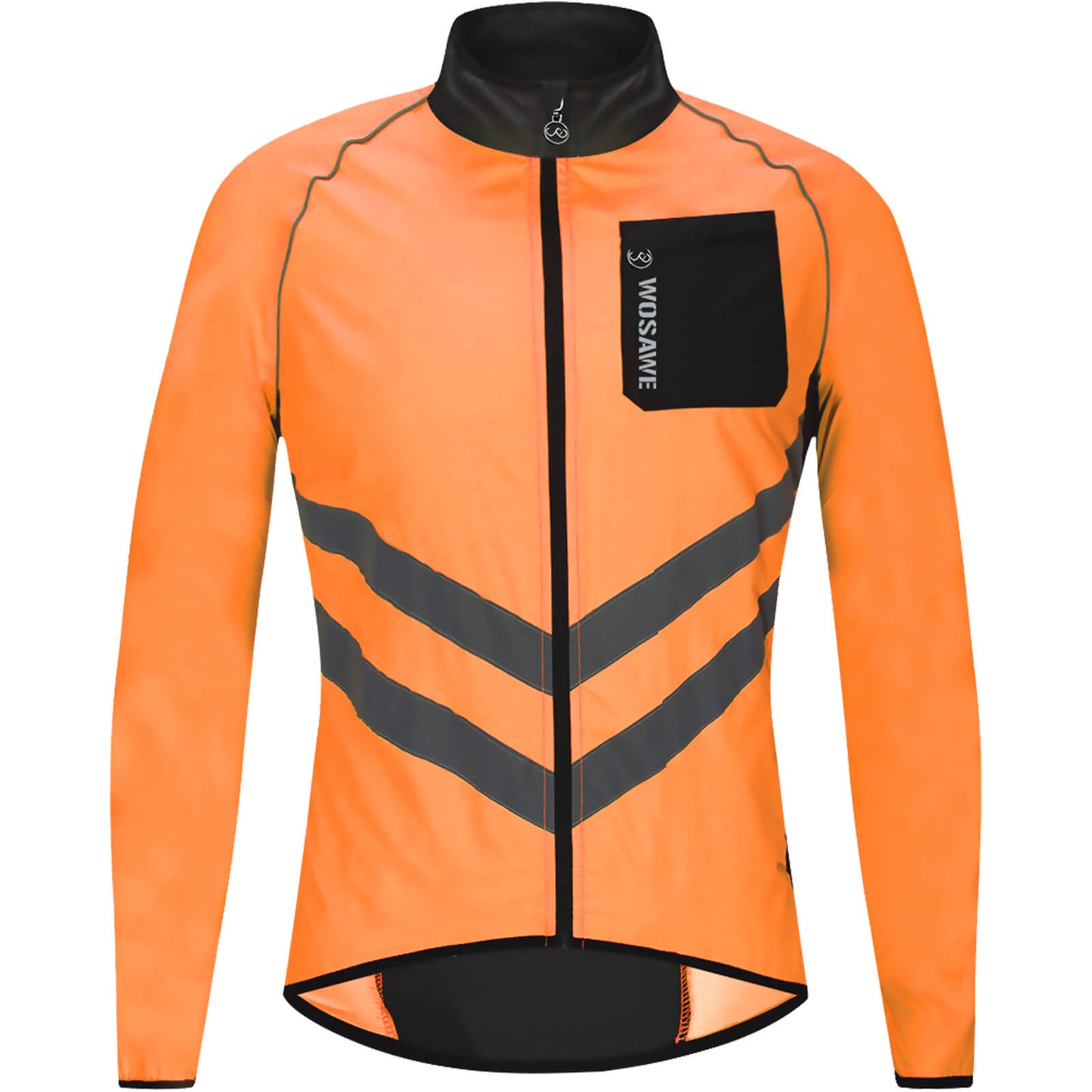 Men’s Cycling Jacket – Windproof, Water-Repellent & Reflective Outdoor Windbreaker