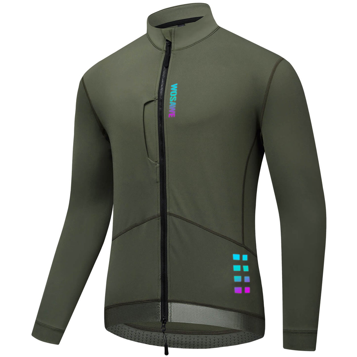 Men’s Cycling Jacket for Autumn Winter – Thermal, Windproof, Waterproof