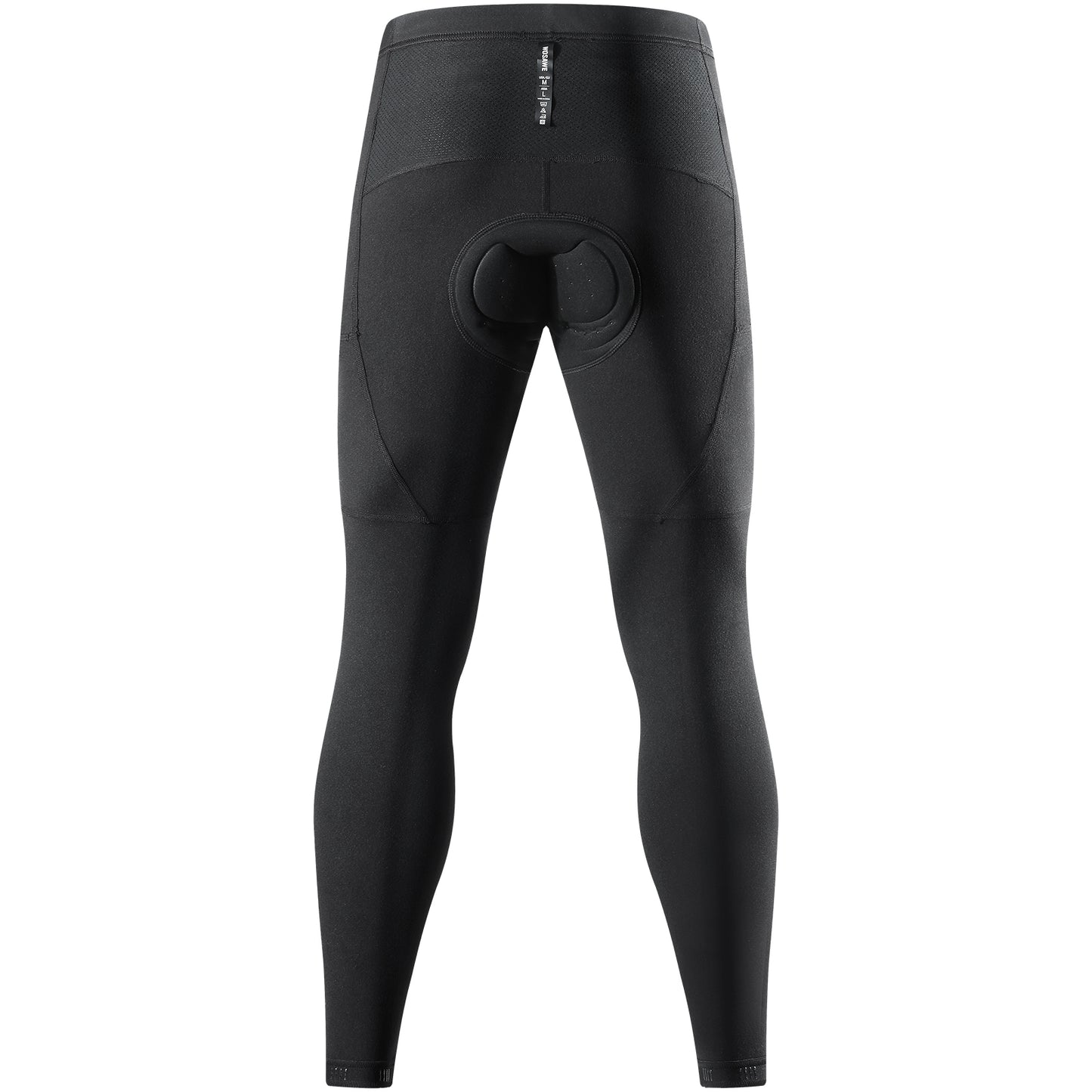 Men’s Cycling Pants with Padding – Warm Fleece Road Bike Tights
