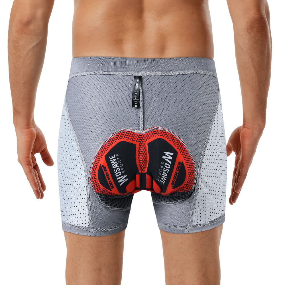 Men’s Cycling Shorts 5D Gel Padded Bicycle Riding Shorts