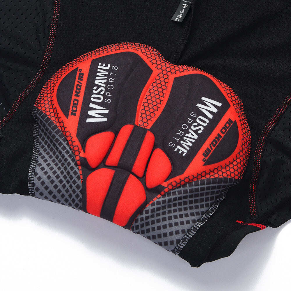 Men’s Cycling Shorts 5D Gel Padded Bicycle Riding Shorts