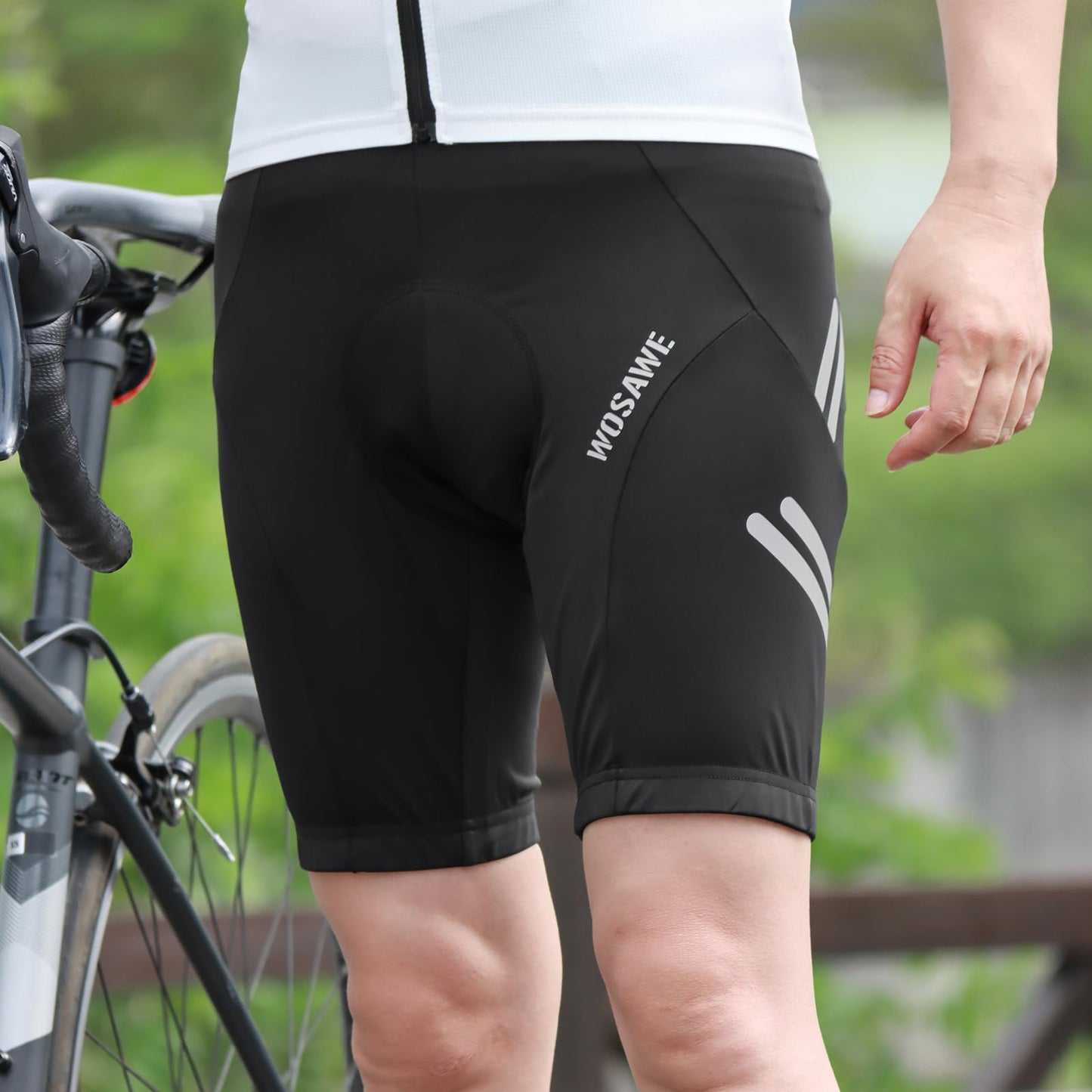 Men’s Cycling Shorts – 5D Gel, Quick-Dry, High Elasticity MTB Half Pants
