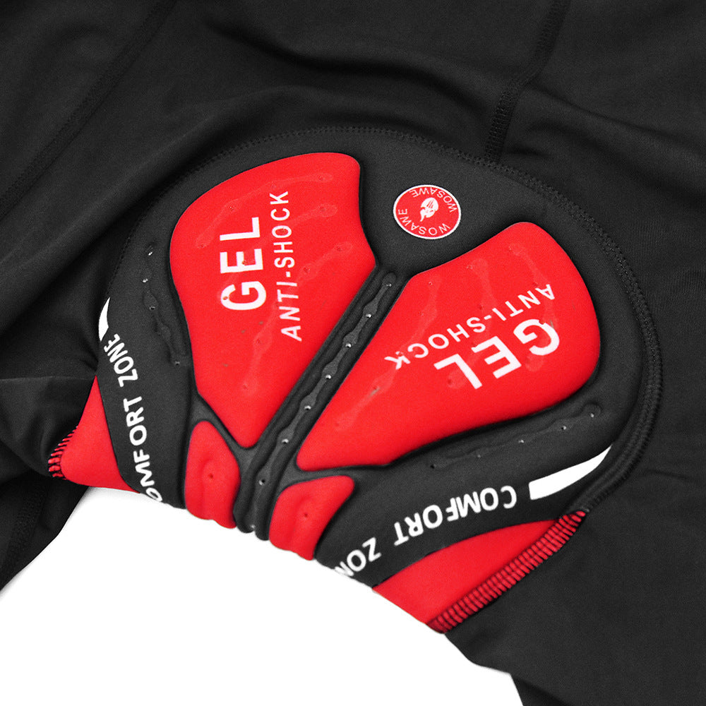 Men’s Cycling Shorts – 5D Gel, Quick-Dry, High Elasticity MTB Half Pants