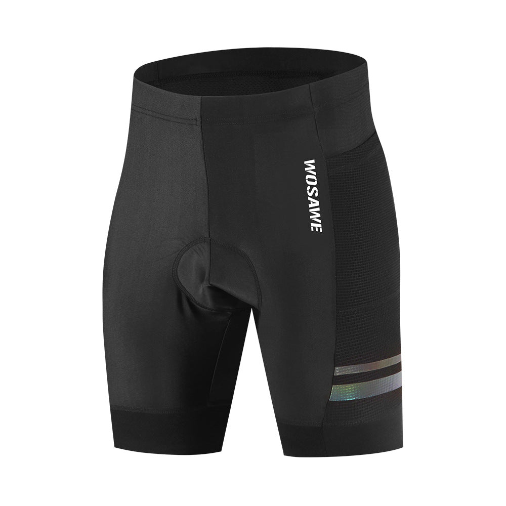 Men’s Cycling Tights – Stretch Fit, Silicone Cushion, Reflective & Anti-Slip for Road Riding