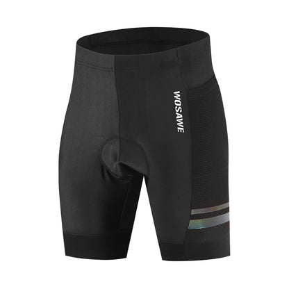 Men’s Cycling Tights – Stretch Fit, Silicone Cushion, Reflective & Anti-Slip for Road Riding