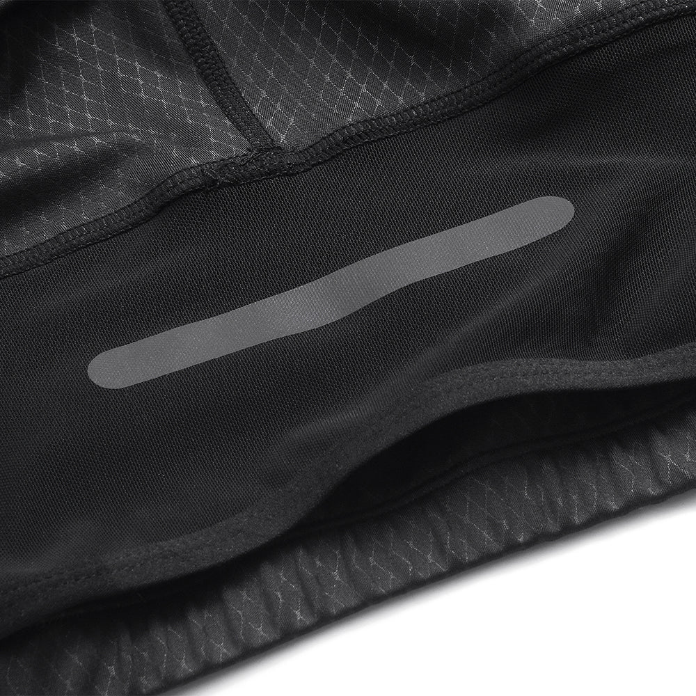 Men’s Cycling Tights – Stretch Fit, Silicone Cushion, Reflective & Anti-Slip for Road Riding