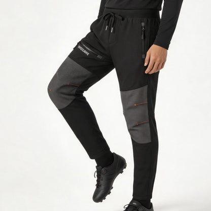 Men's Cycling Trousers Fleece Lined Windproof Bike Pants