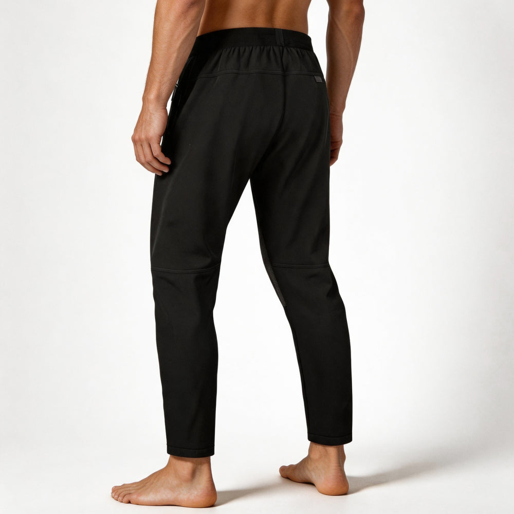 Men's Cycling Trousers Fleece Lined Windproof Bike Pants