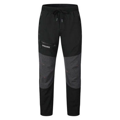 Men's Cycling Trousers Fleece Lined Windproof Bike Pants