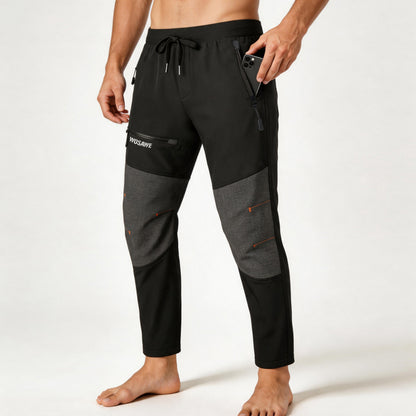 Men's Cycling Trousers Fleece Lined Windproof Bike Pants