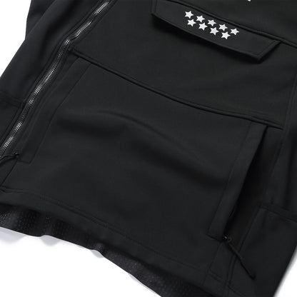 Men’s Cycling Vest – Fleece Lined, Windproof & Waterproof Winter Sleeveless Jacket