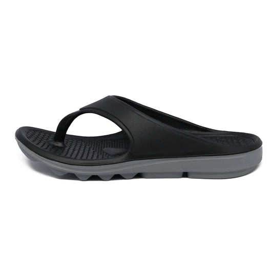 Men’s Orthopedic Flip Flops – Thick Sole Walking Support Sandals