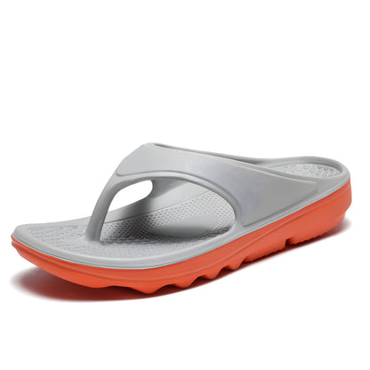 Men’s Orthopedic Flip Flops – Thick Sole Walking Support Sandals