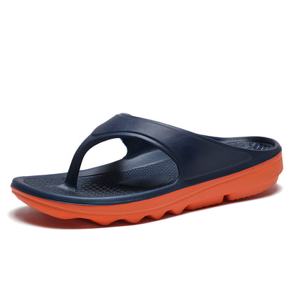 Men’s Orthopedic Flip Flops – Thick Sole Walking Support Sandals