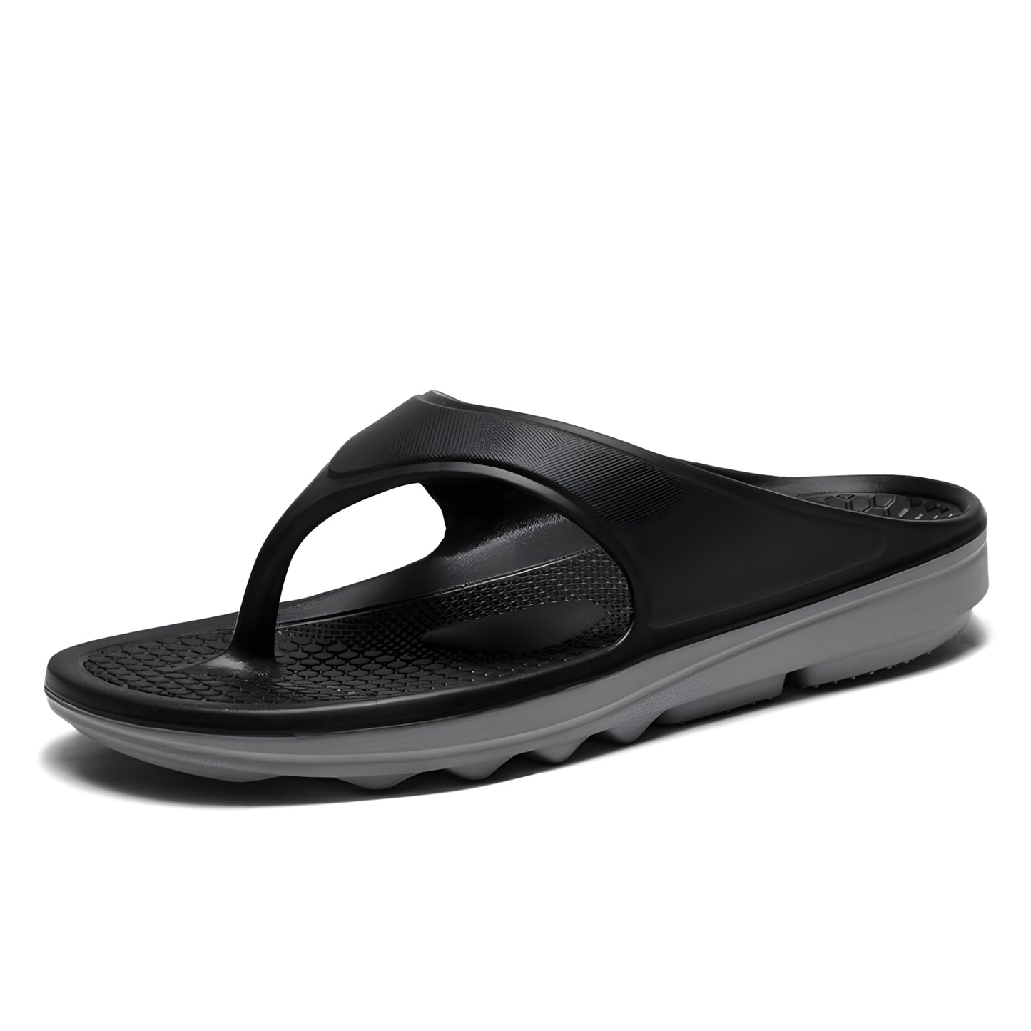Men’s Orthopedic Flip Flops – Thick Sole Walking Support Sandals