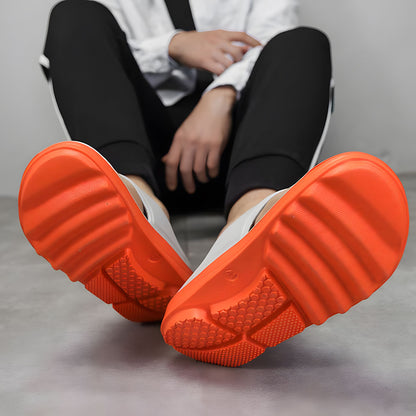 Men’s Orthopedic Flip Flops – Thick Sole Walking Support Sandals