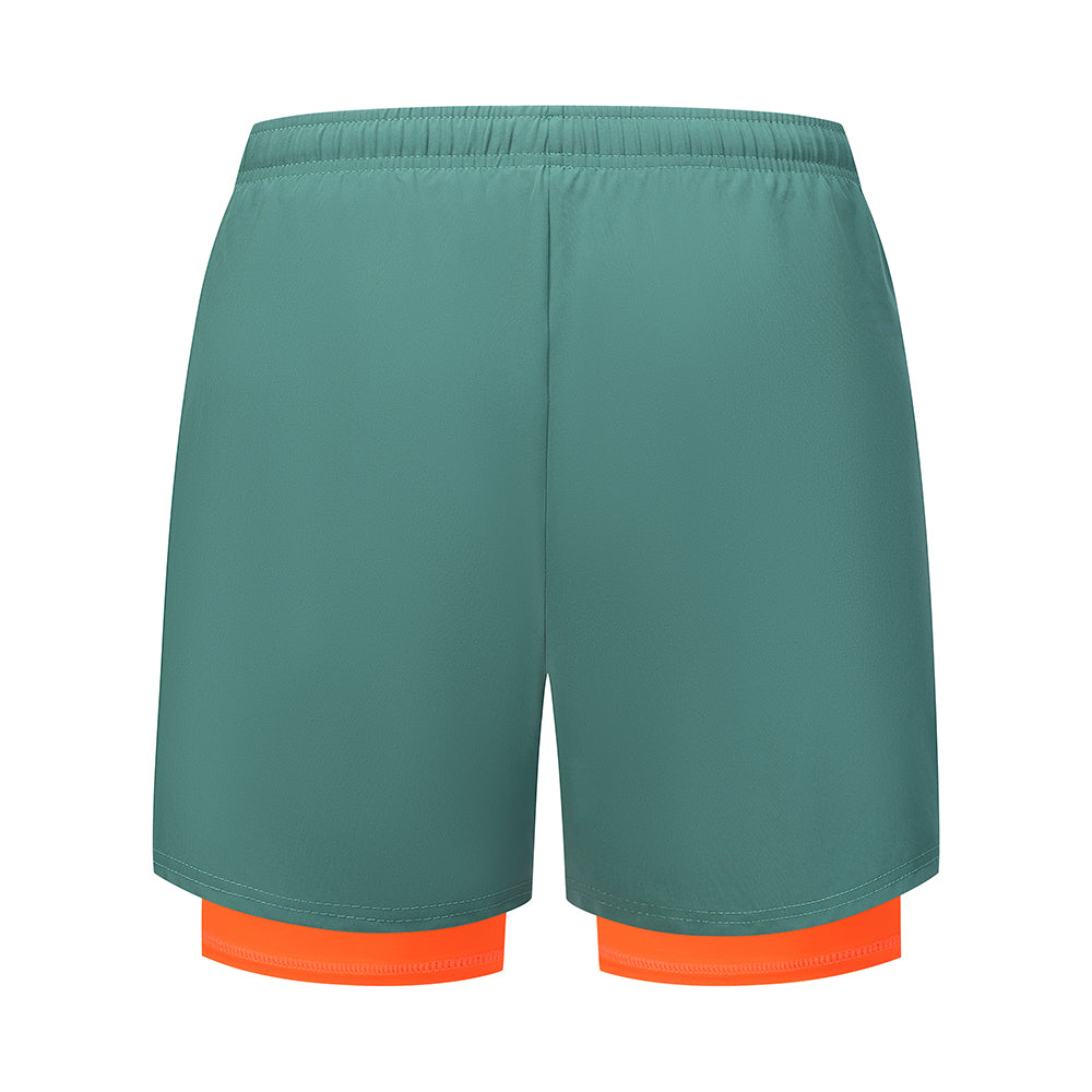 Men’s Gym Shorts Compression Liner Phone Pocket