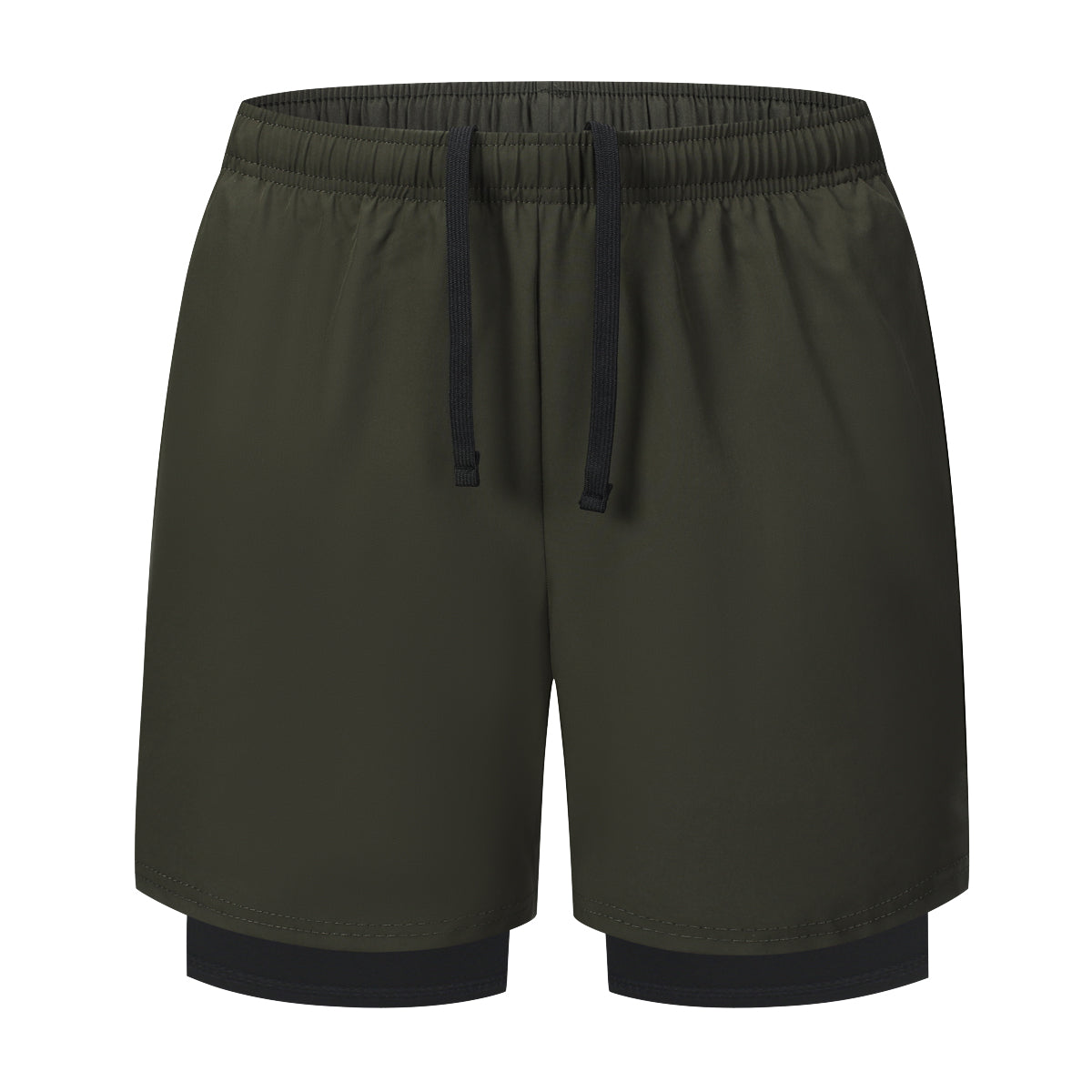 Men’s Gym Shorts Compression Liner Phone Pocket