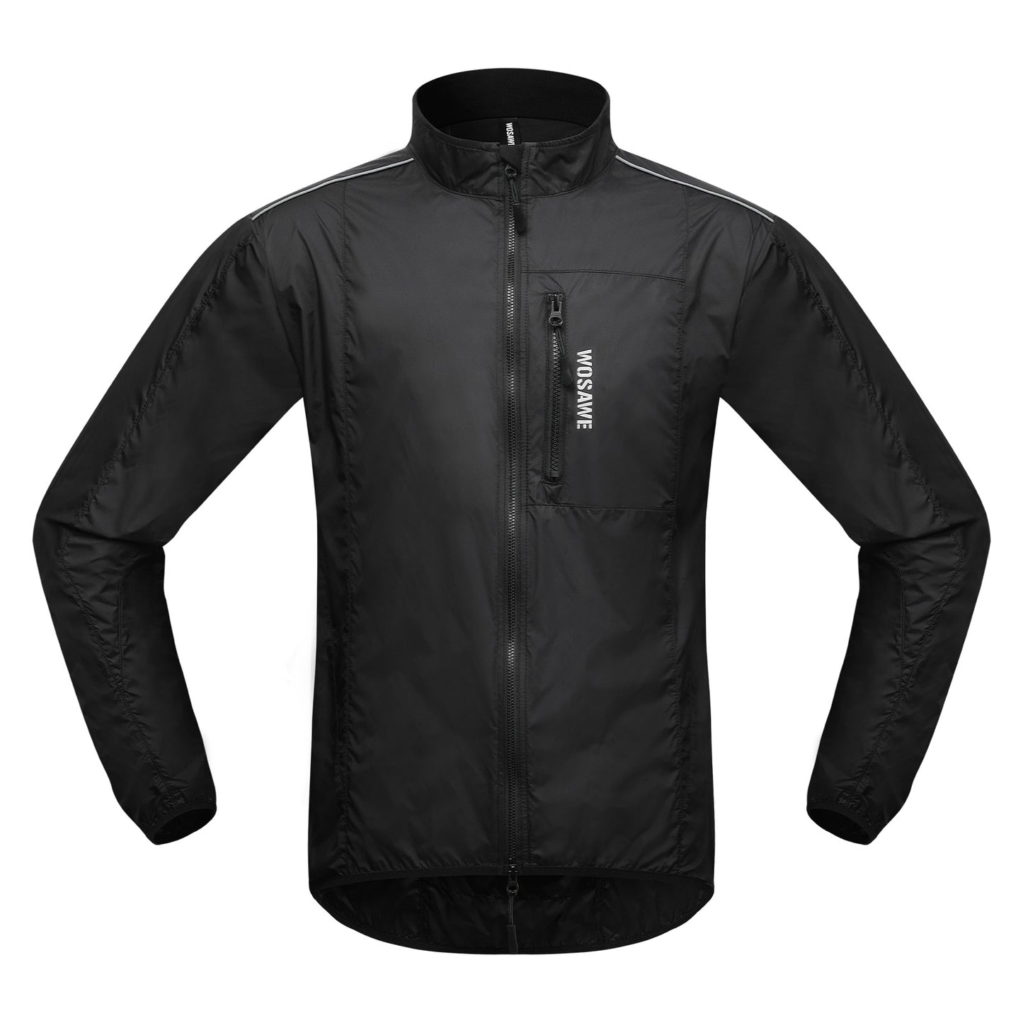 Lightweight Cycling Jacket – Windproof & Water-Repellent Reflective Windbreaker