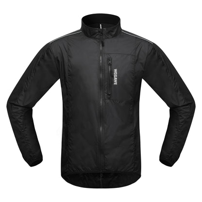 Lightweight Cycling Jacket – Windproof & Water-Repellent Reflective Windbreaker