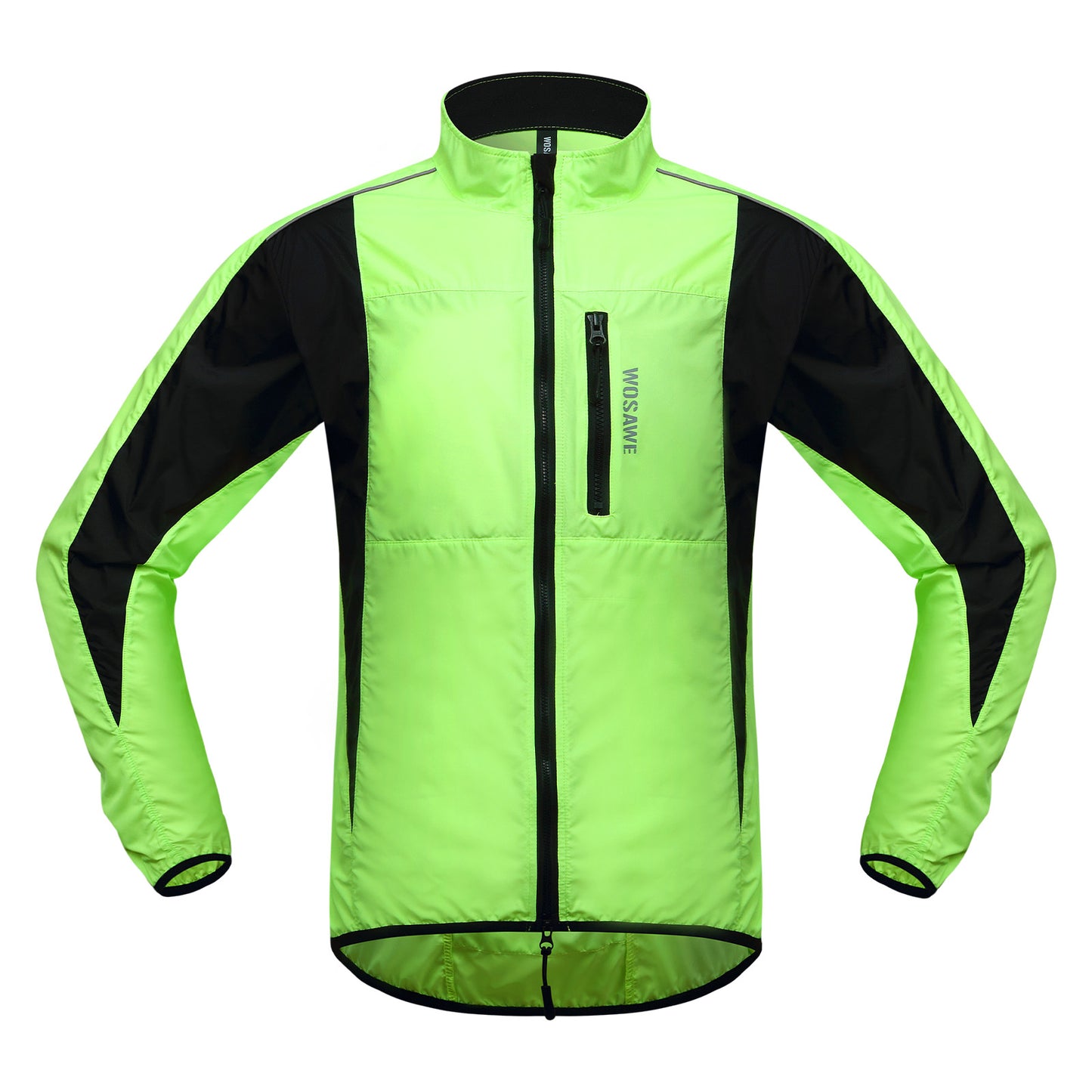 Lightweight Cycling Jacket – Windproof & Water-Repellent Reflective Windbreaker