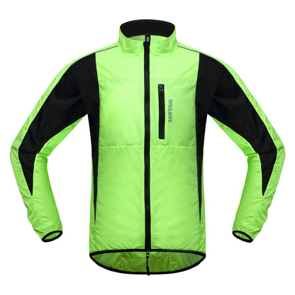 Lightweight Cycling Jacket – Windproof & Water-Repellent Reflective Windbreaker