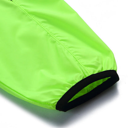 Lightweight Cycling Jacket – Windproof & Water-Repellent Reflective Windbreaker