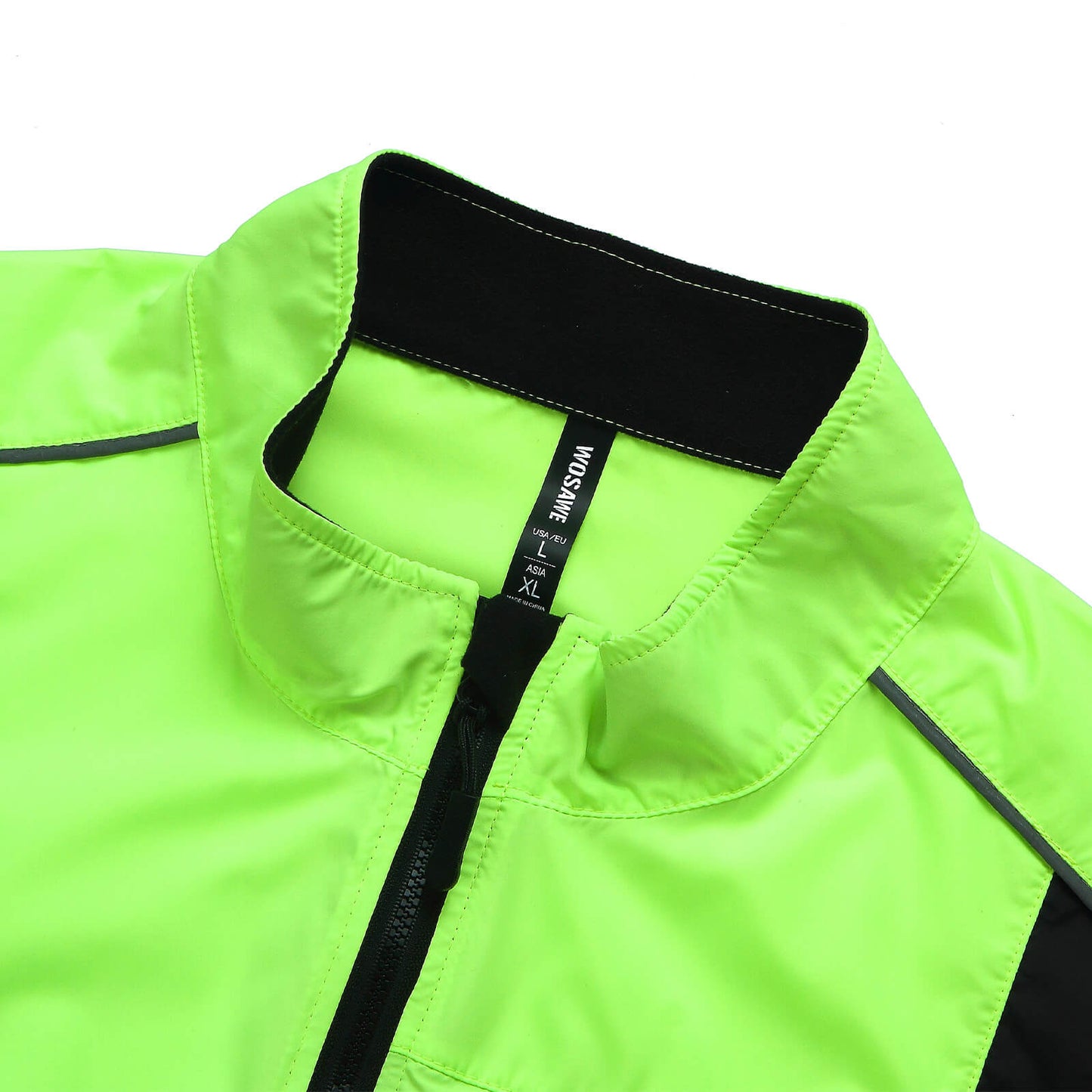 Lightweight Cycling Jacket – Windproof & Water-Repellent Reflective Windbreaker