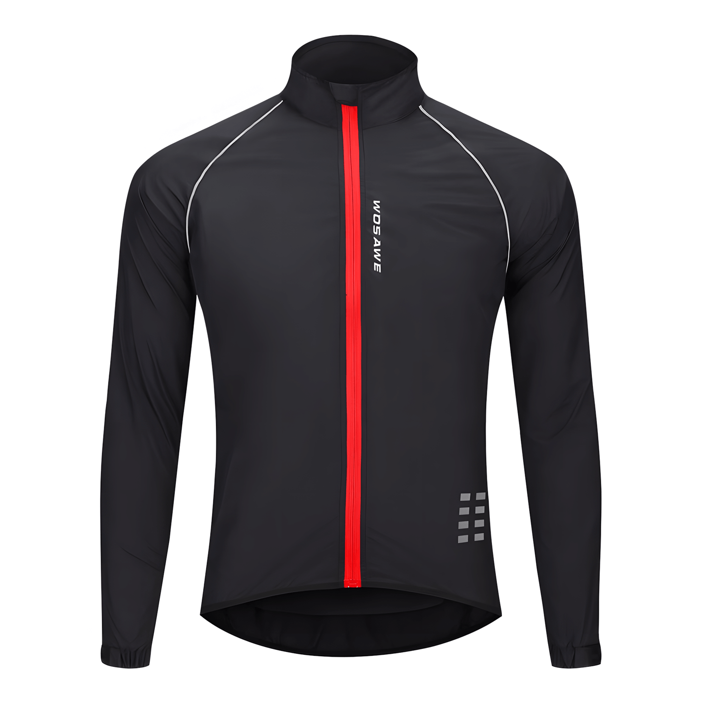 Men's Lightweight Windproof Cycling Jacket – Reflective Ultra-Light Bike Windbreaker