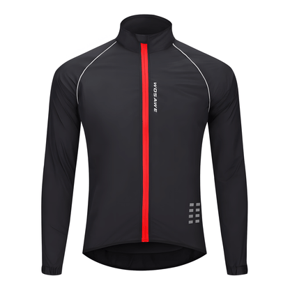 Men's Lightweight Windproof Cycling Jacket – Reflective Ultra-Light Bike Windbreaker
