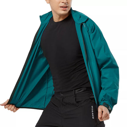 Men's Lightweight Windproof Cycling Jacket – Reflective Ultra-Light Bike Windbreaker