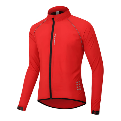 Men's Lightweight Windproof Cycling Jacket – Reflective Ultra-Light Bike Windbreaker