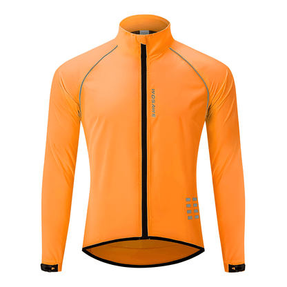 Men's Lightweight Windproof Cycling Jacket – Reflective Ultra-Light Bike Windbreaker