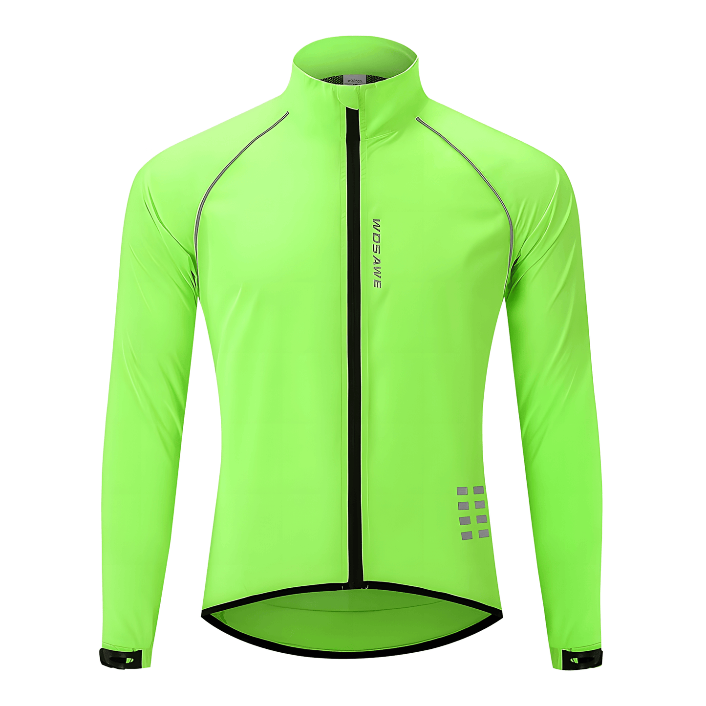 Men's Lightweight Windproof Cycling Jacket – Reflective Ultra-Light Bike Windbreaker