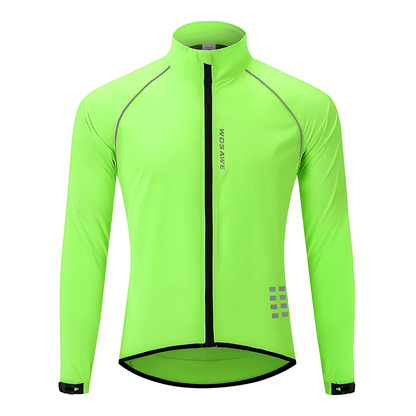 Men's Lightweight Windproof Cycling Jacket – Reflective Ultra-Light Bike Windbreaker