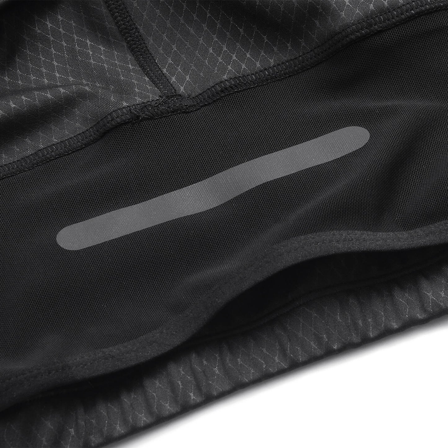 Men’s Padded Cycling Shorts with Pockets – High Waist Compression Bike Shorts