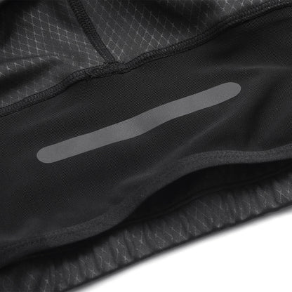 Men’s Padded Cycling Shorts with Pockets – High Waist Compression Bike Shorts